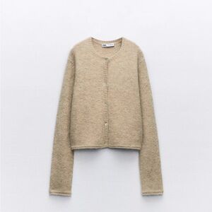 Zara Women's Tan Sweater